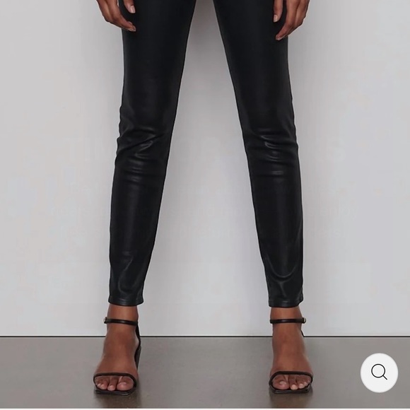 frame new le high skinny jeans coated/NEW - Picture 4 of 5